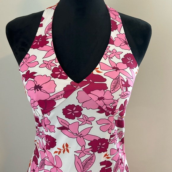 MISLOOK Halter Dress Floral Backless Size Small - Picture 3 of 10